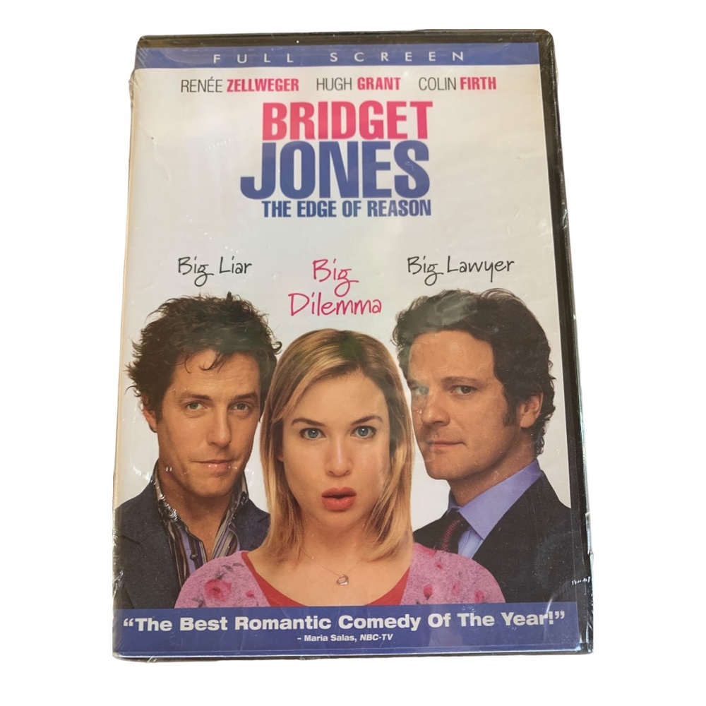 Bridget Jones The Edge of Reason DVD w/Renee Zellweger (2004 FS) NEW SEALED